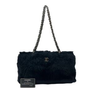 CHANEL Shoulder Bag, Black